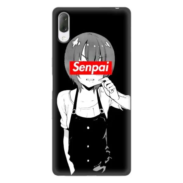 Чехол с принтом «Senpai» для Sony Xperia L3