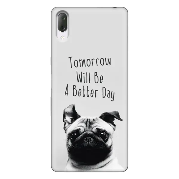 Чехол с принтом «Смешной Мопс» для Sony Xperia L3