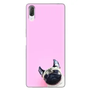 Чехлы с собаками для Sony Xperia L3 (VPrint) (Смешная собака)