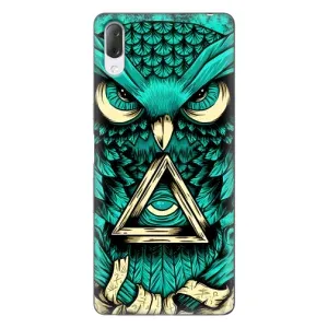 Чохол з пташками на Sony Xperia L3 (VPrint) (Сова з оком)