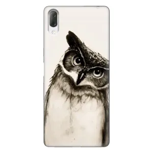 Чохол з пташками на Sony Xperia L3 (VPrint) (Сова)