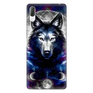 Защитные чехлы для Сони Хпериа Л3 (AlphaPrint) (ХИТ продаж) ВОЛК (Волк)