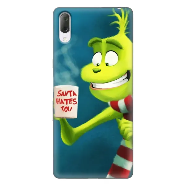 Чохол з принтом «Зелений Грінч» для Sony Xperia L3
