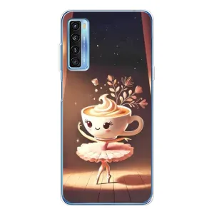 Чохол з принтом «Балерина капучина» для TCL 20L Plus