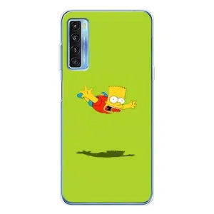 Чjхол з Сімпсонами для TCL 20L Plus (VPrint) (Барт Сімпсон)
