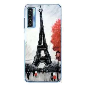 Чохол Ейфелева Вежа TCL 20L Plus - (AlphaPrint) (Вежа в Парижі)