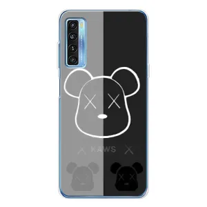 Чохли для TCL 20L Plus - Bearbrick Louis Vuitton (PREMIUMPrint) (БеарБрік очі)