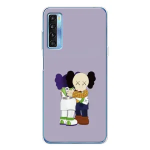 Чохли для TCL 20L Plus - Bearbrick Louis Vuitton (PREMIUMPrint) (Дружба Беарбрік)