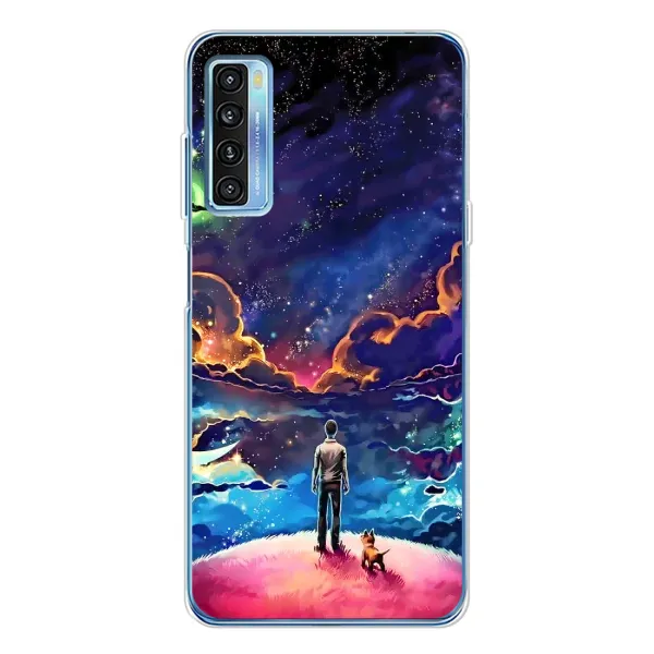 Чохол з принтом «Вид Галактики» для TCL 20L Plus