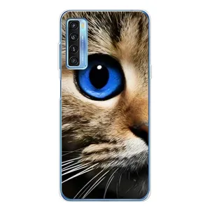 Чохли з Котиками для TCL 20L Plus (VPrint) (Око кота)