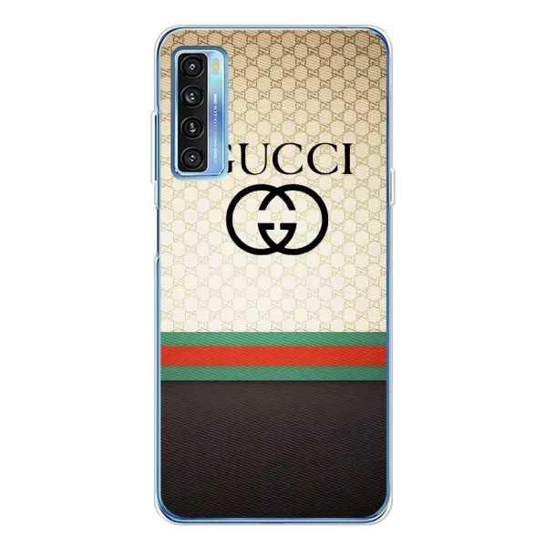Чохол з принтом «GUCCI стиль» для TCL 20L Plus