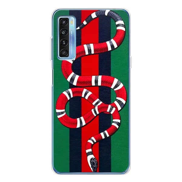 Чохол з принтом «Gucci змія» для TCL 20L Plus