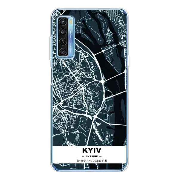 Чохол з принтом «Київ» для TCL 20L Plus