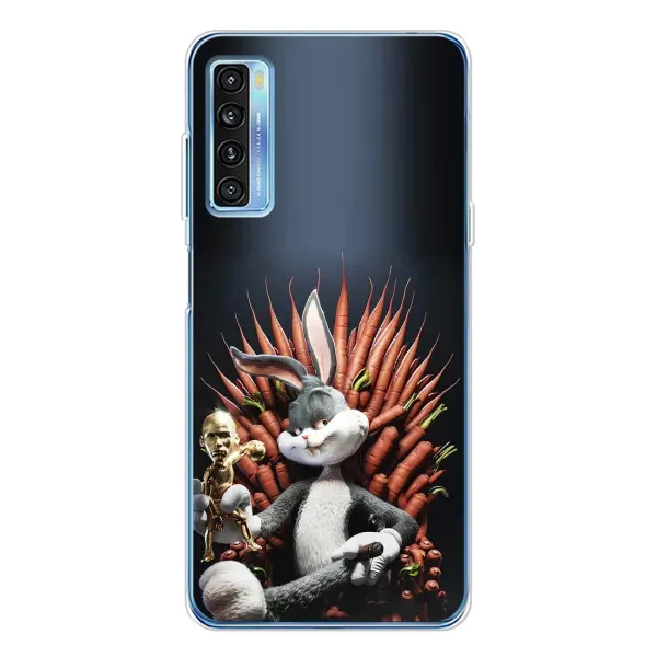 Чохол з принтом «Король Кролик» для TCL 20L Plus
