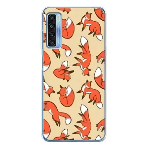 Чохли з картинкою Лисичка для TCL 20L Plus (VPrint) (Лисички)