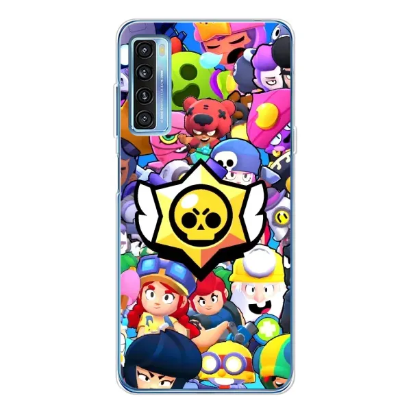 Чехол с принтом «Лого Brawl Stars» для TCL 20L Plus