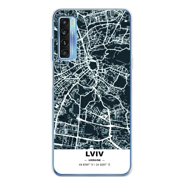 Чохол з принтом «Львів» для TCL 20L Plus