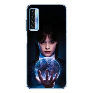 Чохол з принтом «Магічна сфера Венздей» для TCL 20L Plus