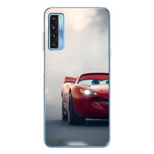 Силиконовый чехол Маквин для TCL 20L Plus (Скоростной Маквин)