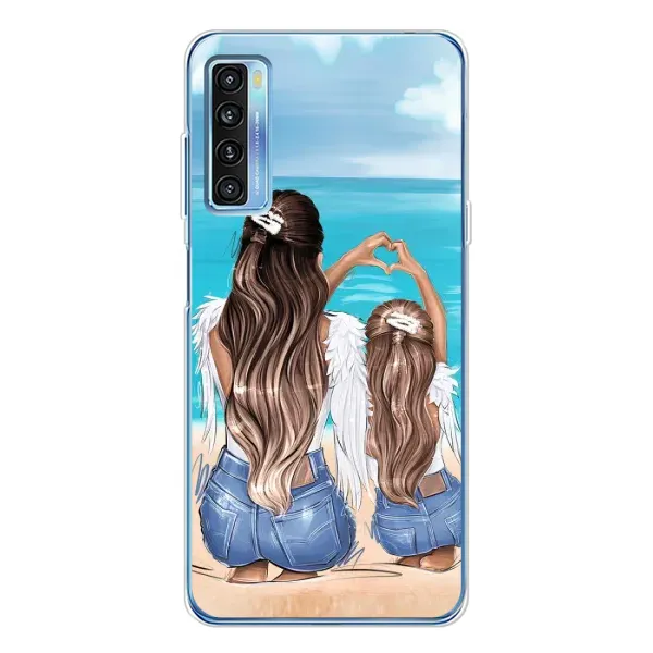 Чохол з принтом «Мама з донькою» для TCL 20L Plus Чохол з принтом «Мама з донькою» для TCL 20L Plus