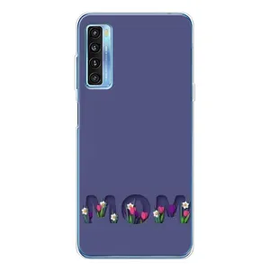 Чохол з принтом «Мама в квітах» для TCL 20L Plus