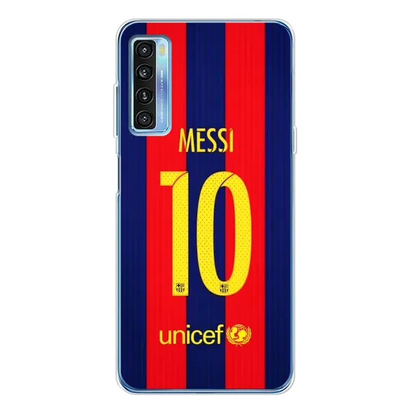 Чохол з принтом «Messi Barca 10» для TCL 20L Plus
