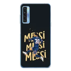Чохли для TCL 20L Plus (Leo чемпіон) (AlphaPrint) (Messi ПСЖ)
