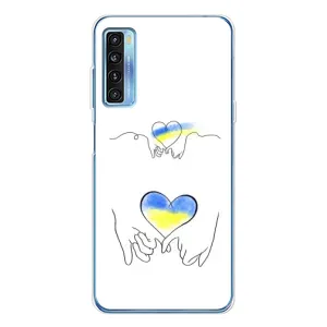 Чохол для Патріота України TCL 20L Plus - (AlphaPrint) (Мир Україні)