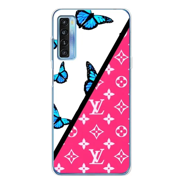 Чохол з принтом «Мода LV» для TCL 20L Plus