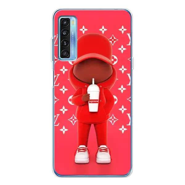 Чохол з принтом «Модний стиль» для TCL 20L Plus