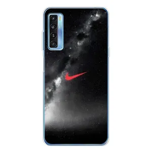 Чохол для TCL 20L Plus - з принтом Найк (AlphaPrint) (Найк червоний)