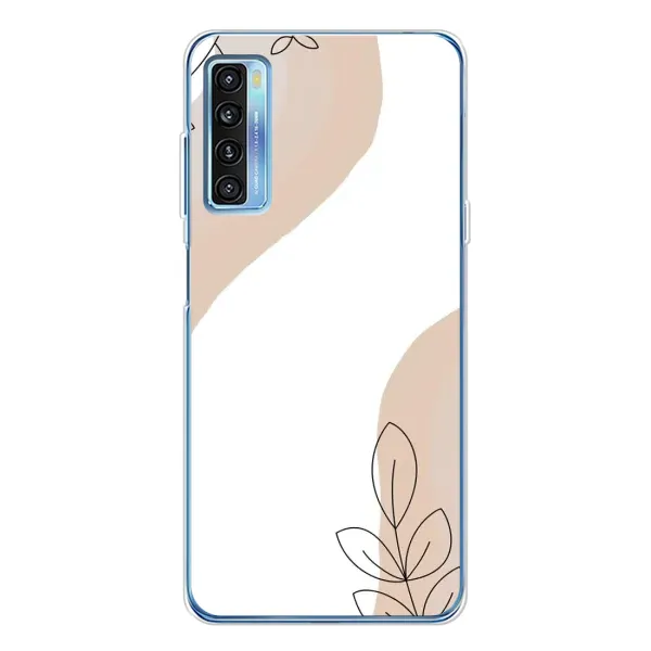 Чохол з принтом «Нюдова гілочка абстракція» для TCL 20L Plus Чохол з принтом «Нюдова гілочка абстракція» для TCL 20L Plus