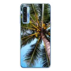 Силіконовий чохол з КАРТИНКАМИ літо для TCL 20L Plus (AlphaPrint) (Пальма)