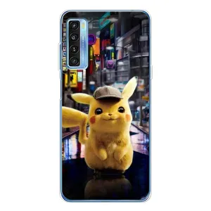 Чохли з крутими принтами для TCL 20L Plus - (PREMIUMPrint) (Пикачу)