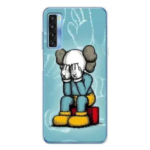 Чохли для TCL 20L Plus - Bearbrick Louis Vuitton (PREMIUMPrint) (Плач Bearbrick)