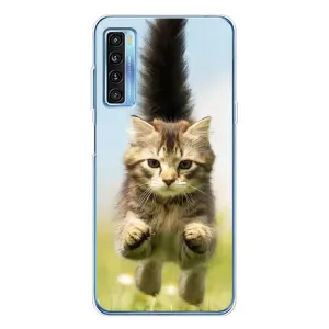 Чохли з Котиками для TCL 20L Plus (VPrint) (Прижок кота)