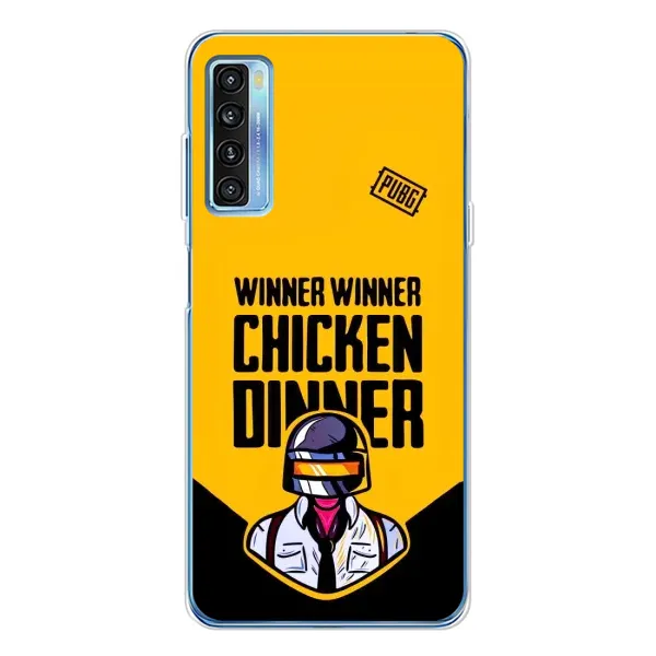 Чохол з принтом «Pubg шолом» для TCL 20L Plus