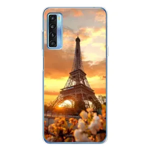 Чохол Ейфелева Вежа TCL 20L Plus - (AlphaPrint) (Сонячня вежа)