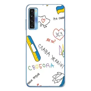 Чохли (Доброго вечора, ми за України) для 20Л Плюс (AlphaPrint) (Стикер)