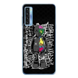 Чохли для TCL 20L Plus - Bearbrick Louis Vuitton (PREMIUMPrint) (Стиль Bearbrick)