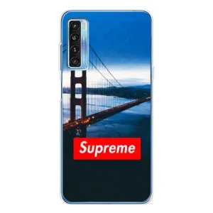 Чеохол для TCL 20L Plus з картинкою Supreme (AlphaPrint) (Стиль Supreme)
