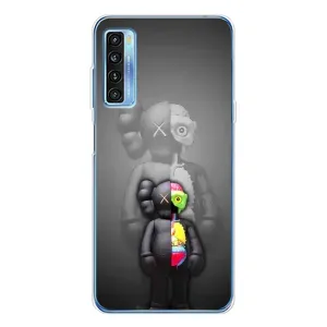 Чохли для TCL 20L Plus - Bearbrick Louis Vuitton (PREMIUMPrint) (Тіло Bearbrick)