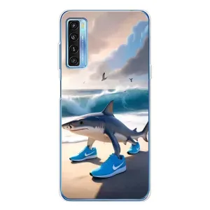 Чохол з принтом «Тралалело тралала» для TCL 20L Plus