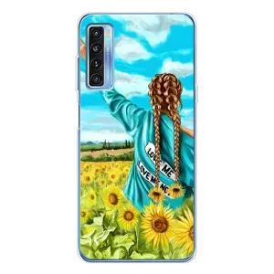 Чохол для Патріота України TCL 20L Plus - (AlphaPrint) (Україночка)