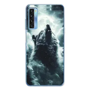 Чохол з картинкою 'Хижаки' для TCL 20L Plus
