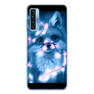 Чохли з картинкою Лисичка для TCL 20L Plus (VPrint) (Яскрава лисичка)