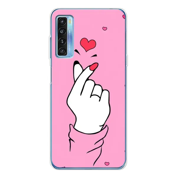 Чохол з принтом «Знак Love» для TCL 20L Plus