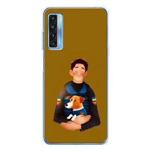 Чехлы с картинкой собаки Патрон для TCL 20L Plus (AlphaPrint) (ЗСУ Патрон)