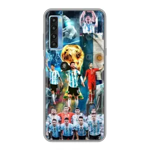 Чохли Мессі для TCL 20L (AlphaPrint) (Аргентина Мессі)