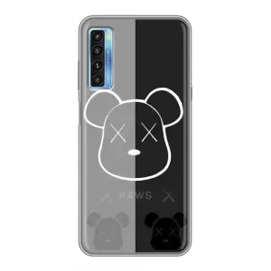 Чохли для TCL 20L - Bearbrick Louis Vuitton (PREMIUMPrint) (БеарБрік очі)